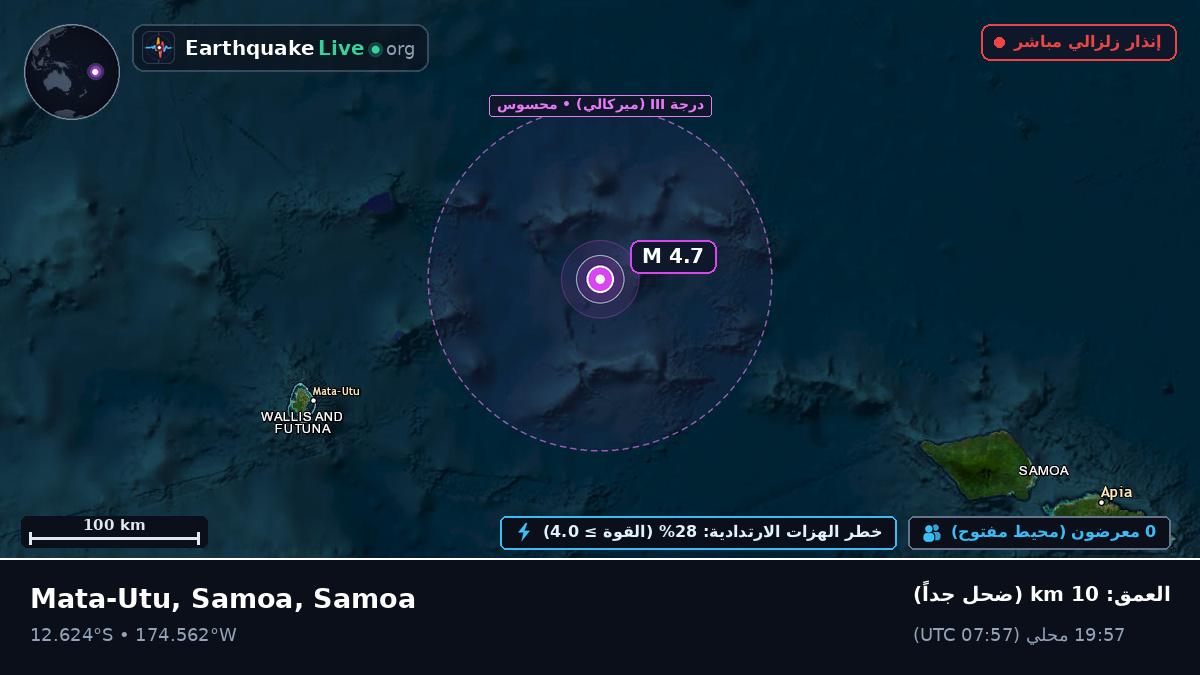 جنوب المحيط الهادئ (Samoa)