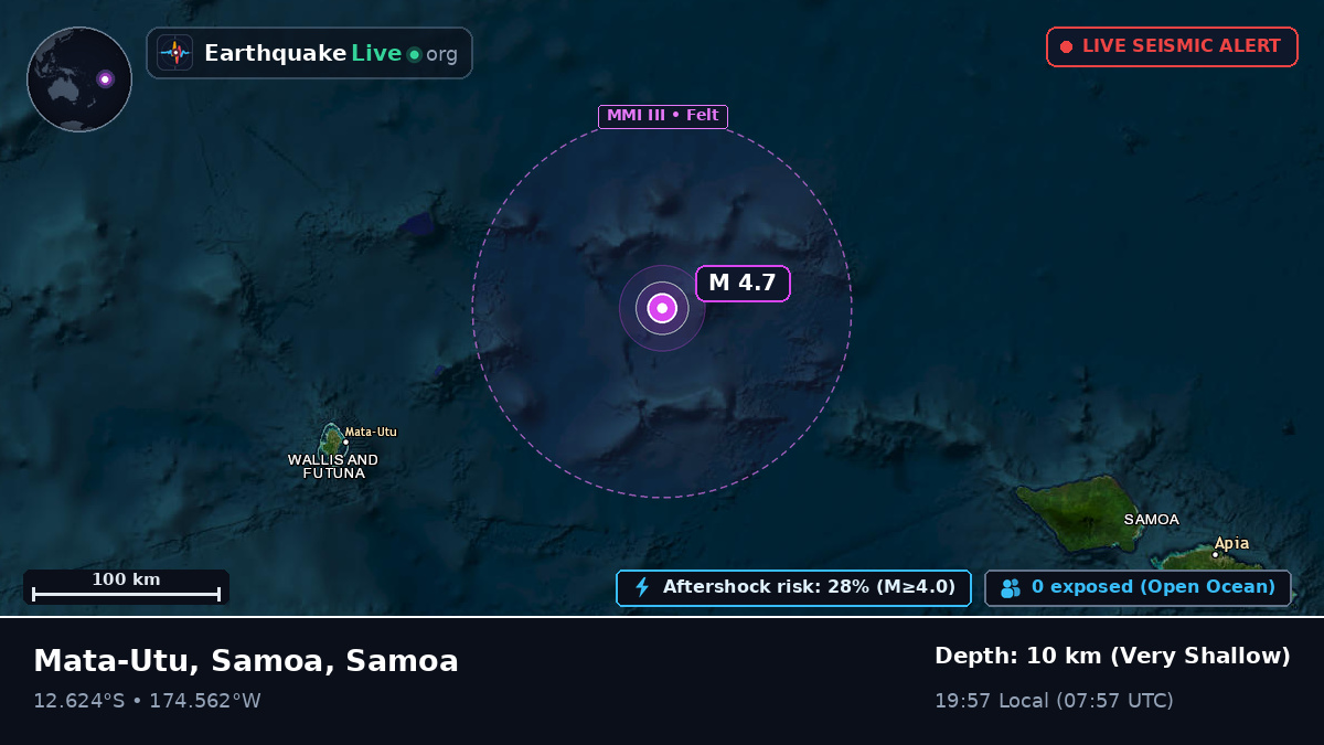 South Pacific Ocean (Samoa)