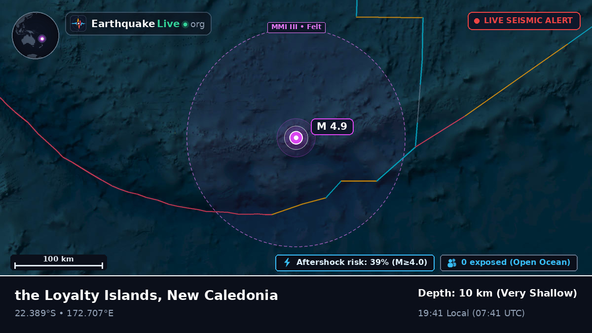 South Pacific Ocean (New Caledonia)