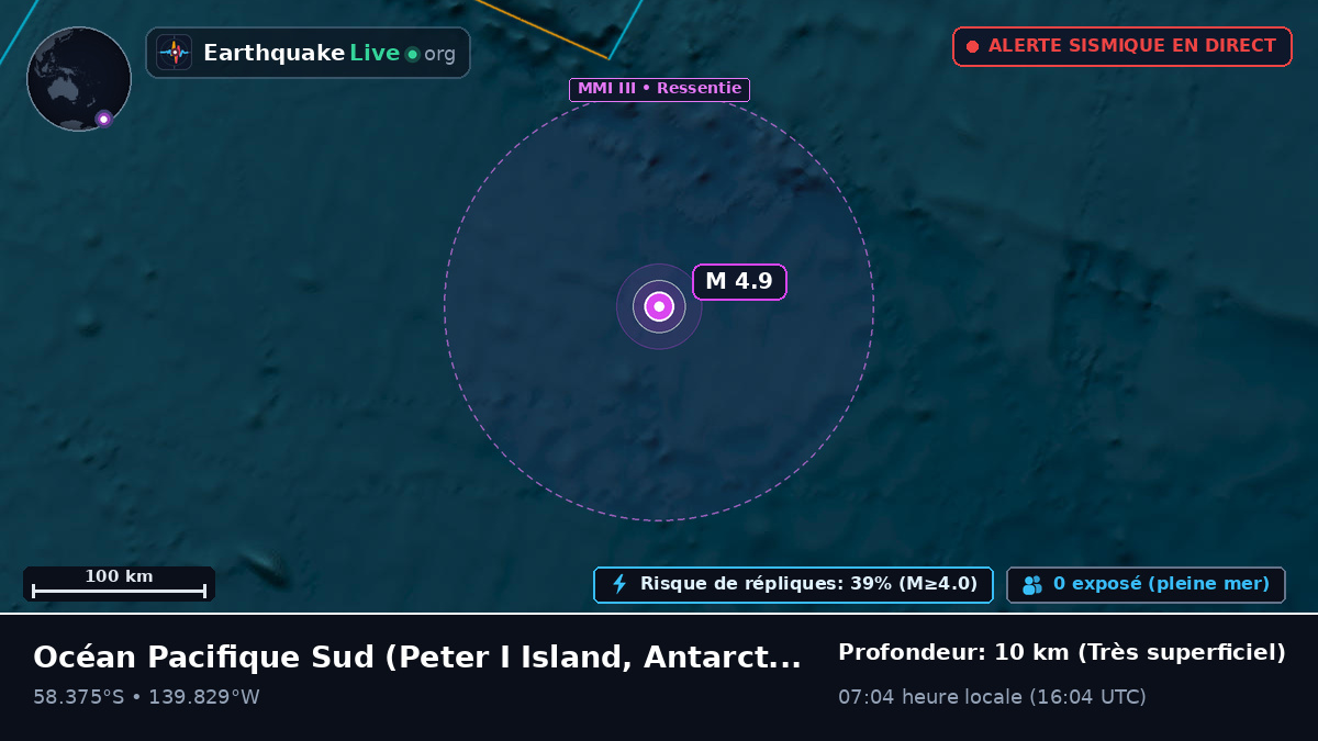 Océan Pacifique Sud (Antarctica)