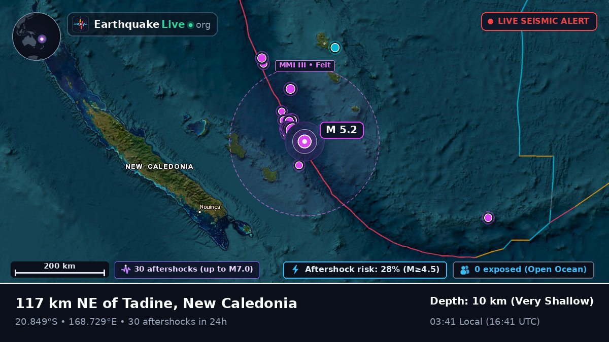 South Pacific Ocean (New Caledonia)