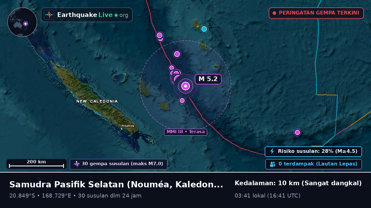 Samudra Pasifik Selatan (Kaledonia Baru)