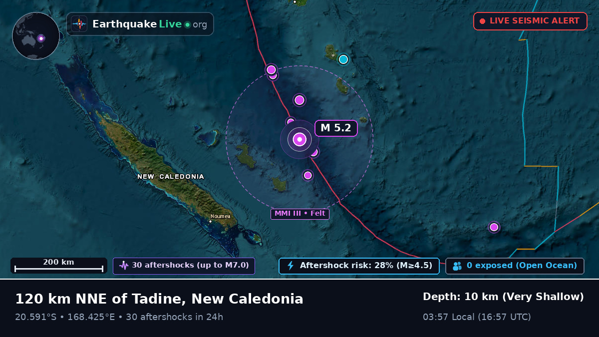 South Pacific Ocean (New Caledonia)