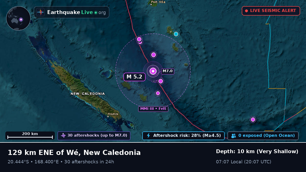 South Pacific Ocean (New Caledonia)