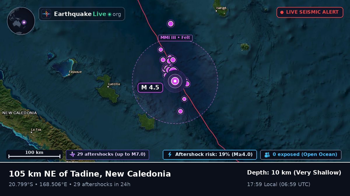 South Pacific Ocean (New Caledonia)