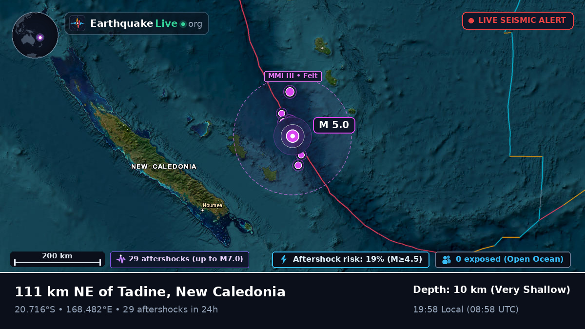 South Pacific Ocean (New Caledonia)