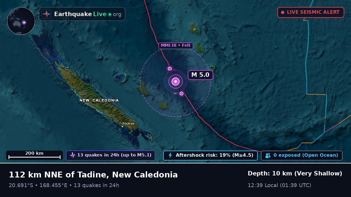 South Pacific Ocean (New Caledonia)