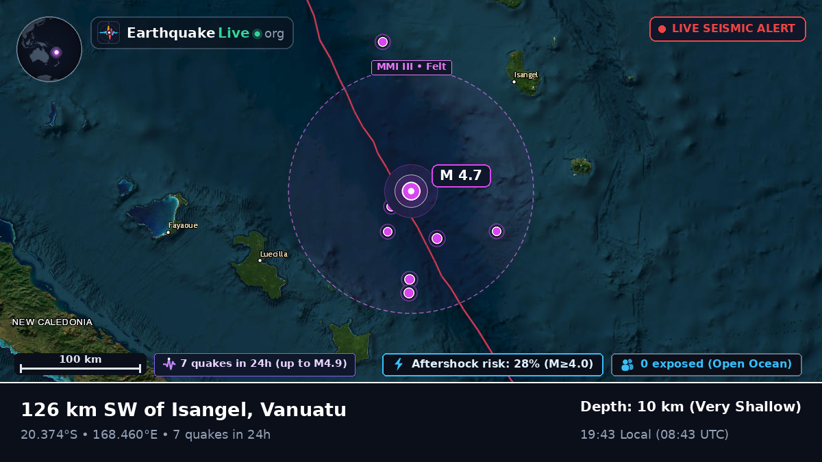 South Pacific Ocean (Vanuatu)