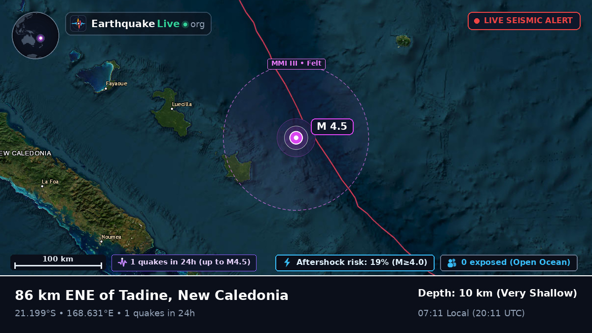 South Pacific Ocean (New Caledonia)