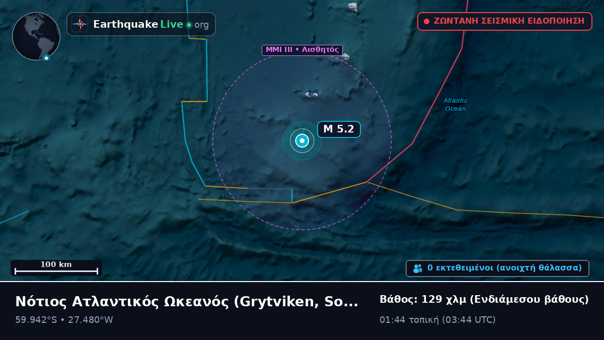 Νότιος Ατλαντικός Ωκεανός (South Georgia and the Islands)