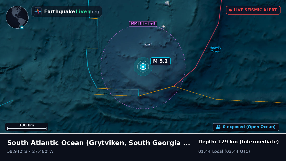 South Atlantic Ocean (South Georgia and the Islands)