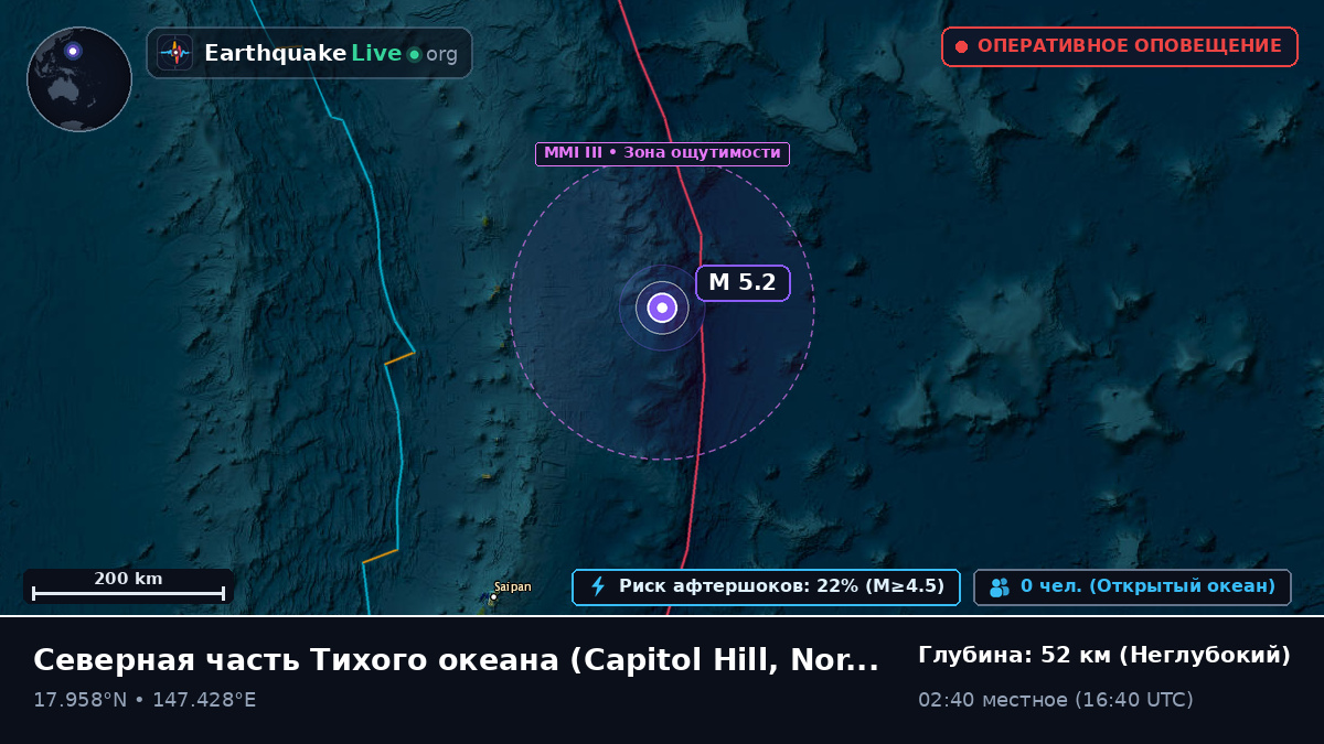 Северная часть Тихого океана (Northern Mariana Islands)