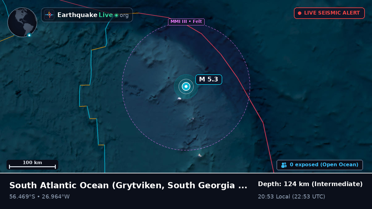 South Atlantic Ocean (South Georgia and the Islands)