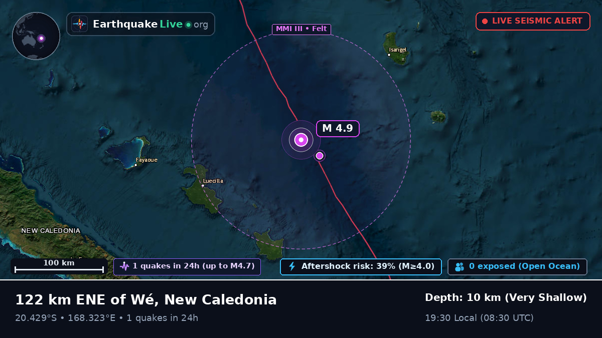 South Pacific Ocean (New Caledonia)