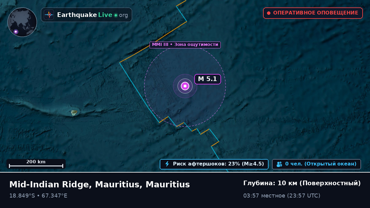 Индийский океан (Mauritius)