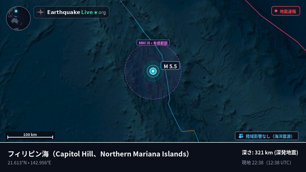 フィリピン海 (Northern Mariana Islands)