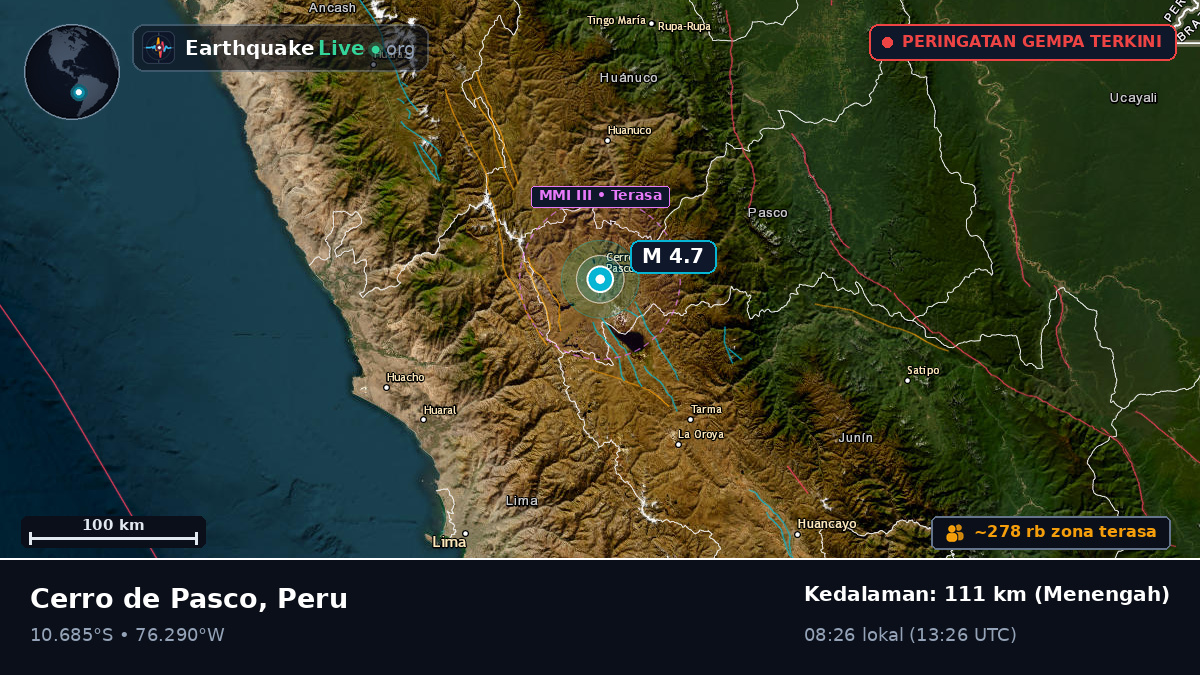 Cerro de Pasco, Pasco, Peru