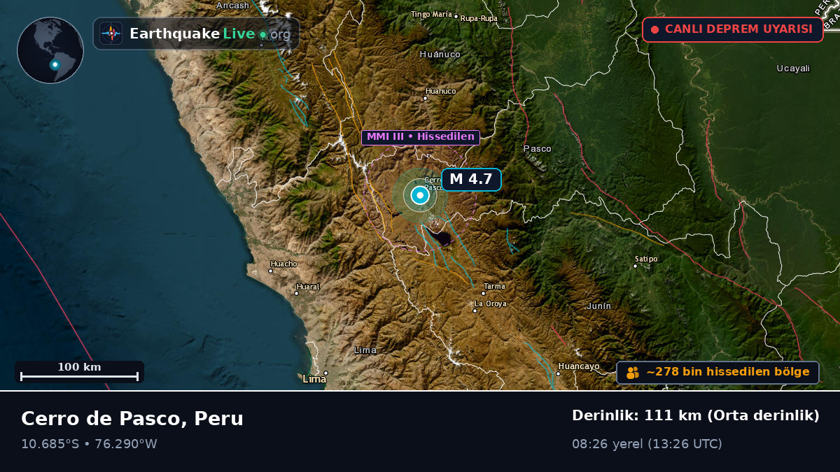 Cerro de Pasco, Pasco, Peru