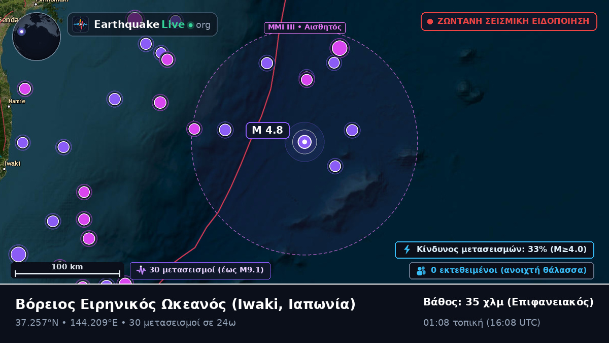 Βόρειος Ειρηνικός Ωκεανός (Ιαπωνία)