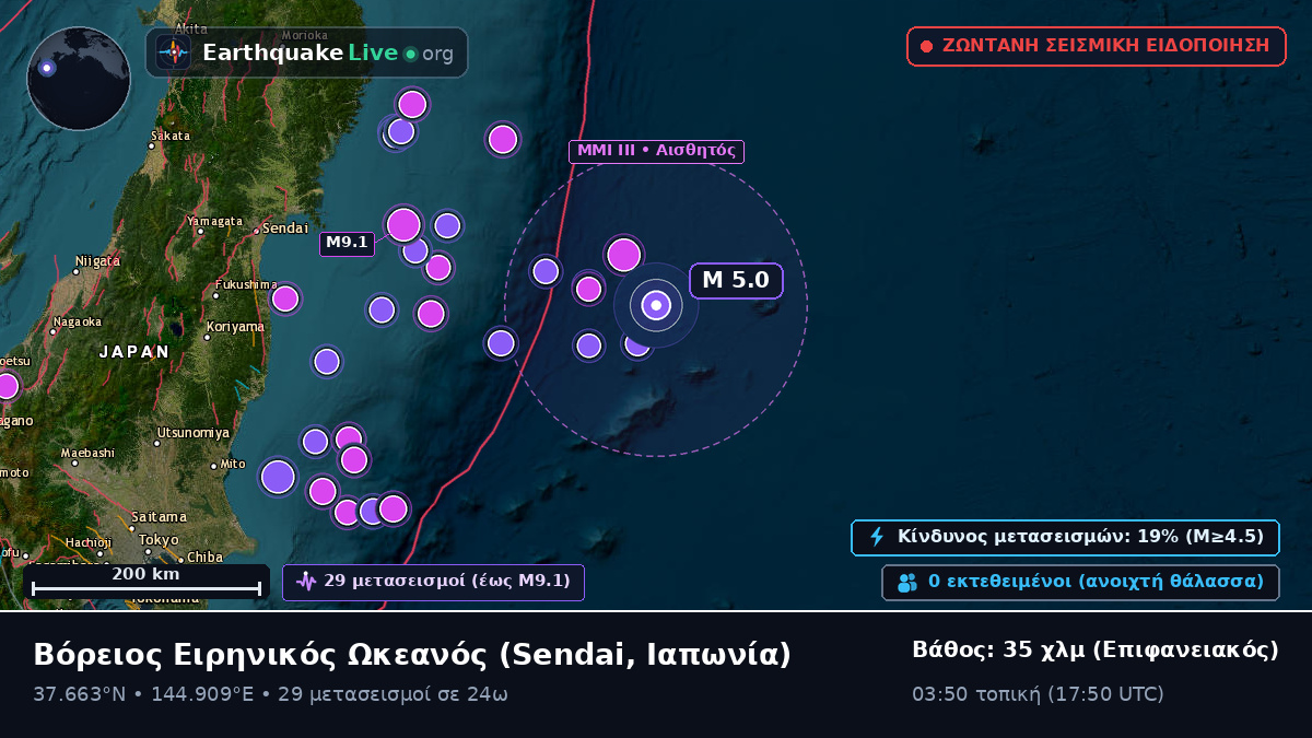 Βόρειος Ειρηνικός Ωκεανός (Ιαπωνία)