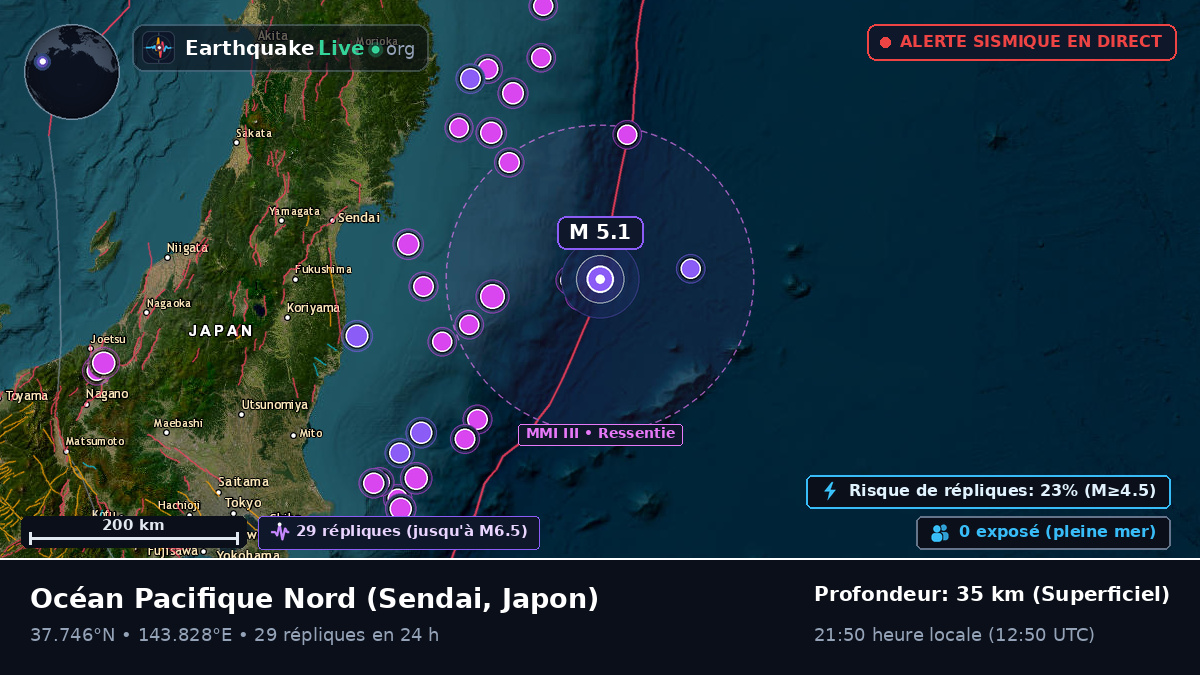 Océan Pacifique Nord (Japon)