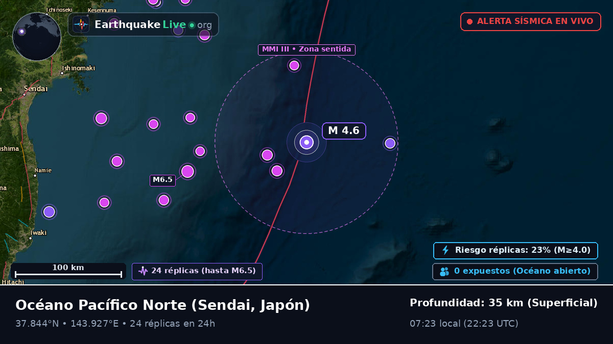 Océano Pacífico Norte (Japón)