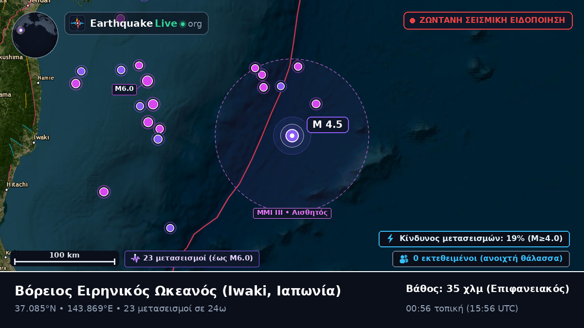 Βόρειος Ειρηνικός Ωκεανός (Ιαπωνία)