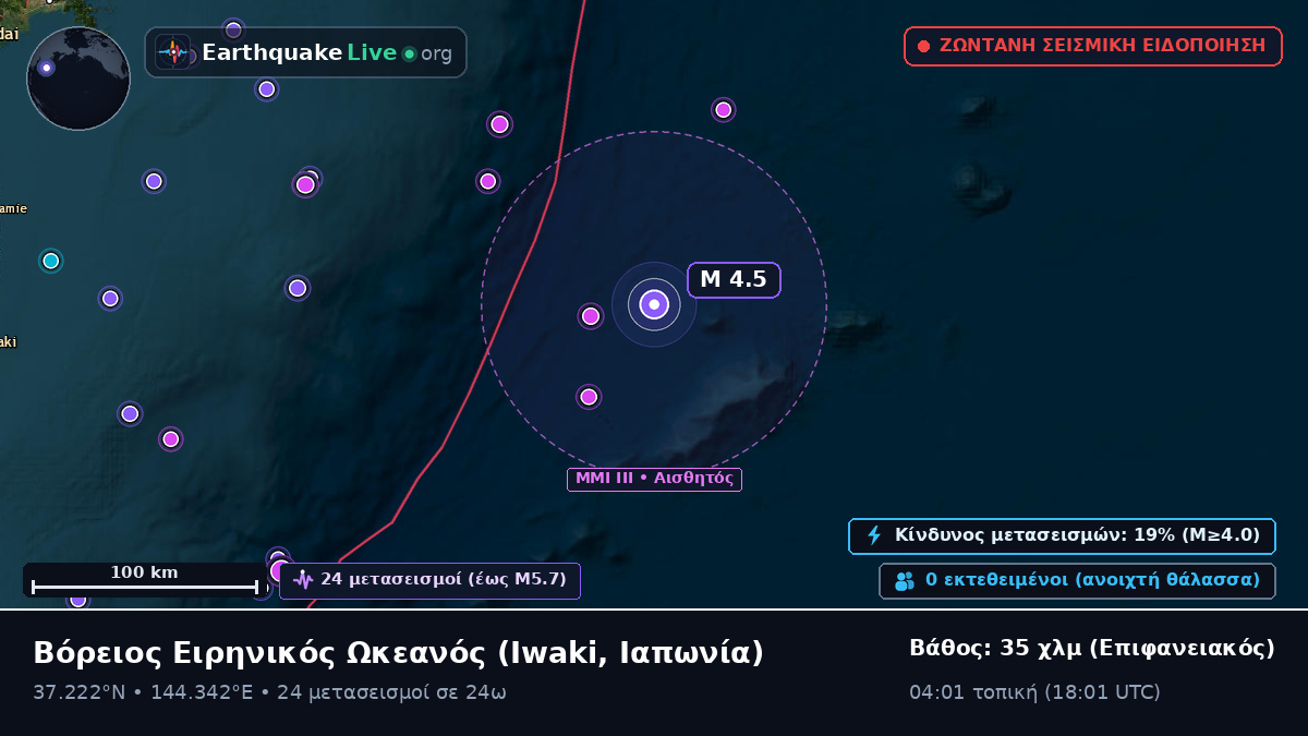Βόρειος Ειρηνικός Ωκεανός (Ιαπωνία)