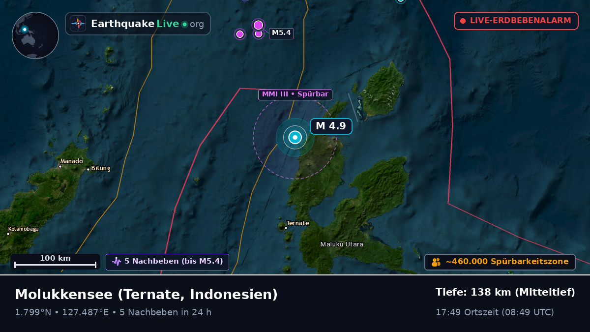 Molukkensee (Indonesien)