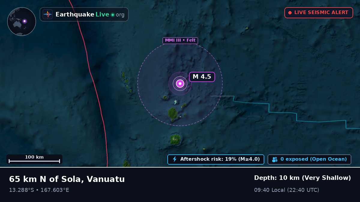 South Pacific Ocean (Vanuatu)