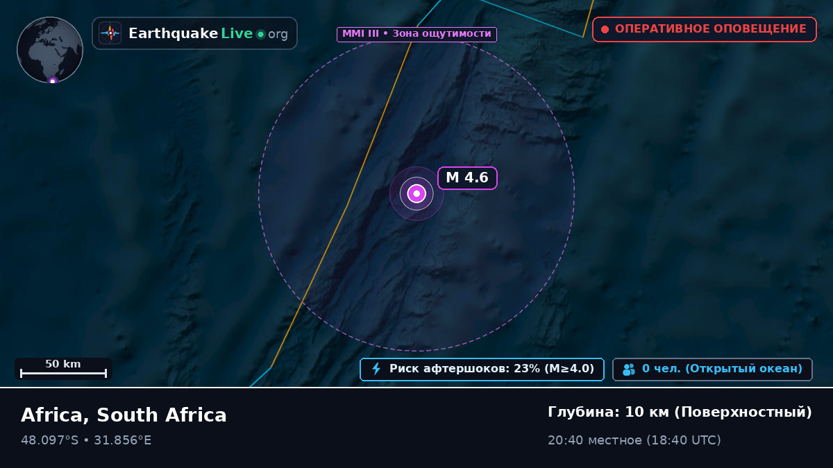 Индийский океан (South Africa)