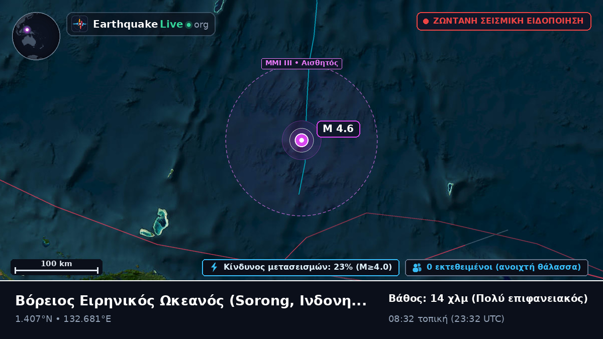 Βόρειος Ειρηνικός Ωκεανός (Ινδονησία)