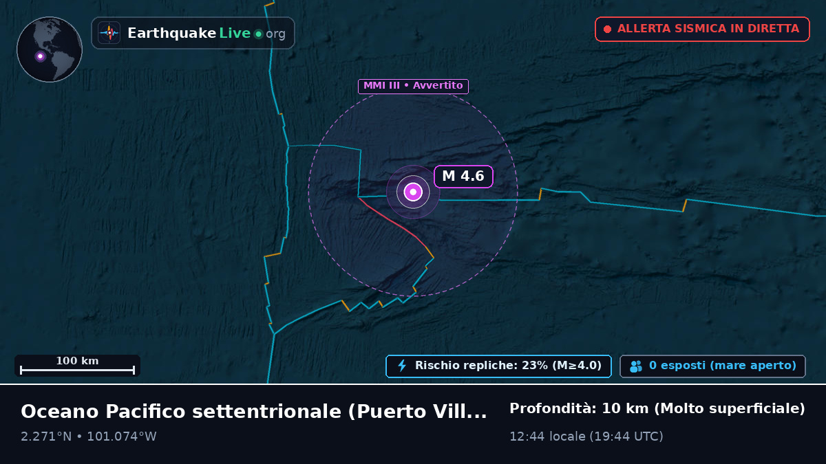 Oceano Pacifico settentrionale (Ecuador)