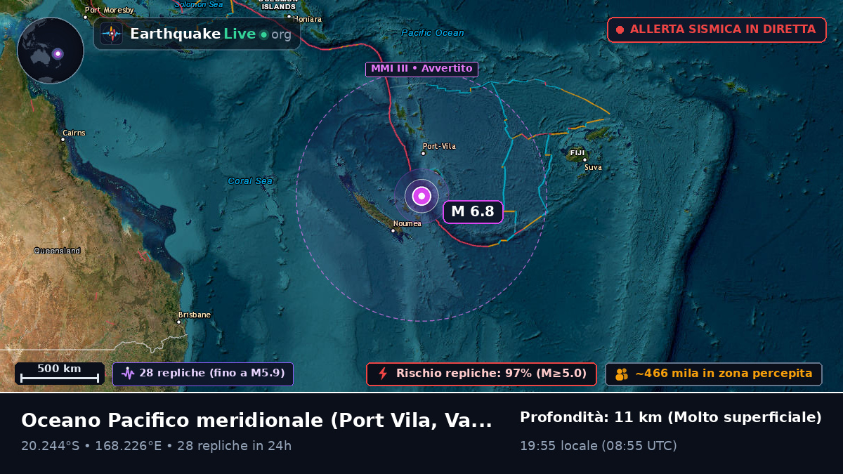 Oceano Pacifico meridionale (Vanuatu)