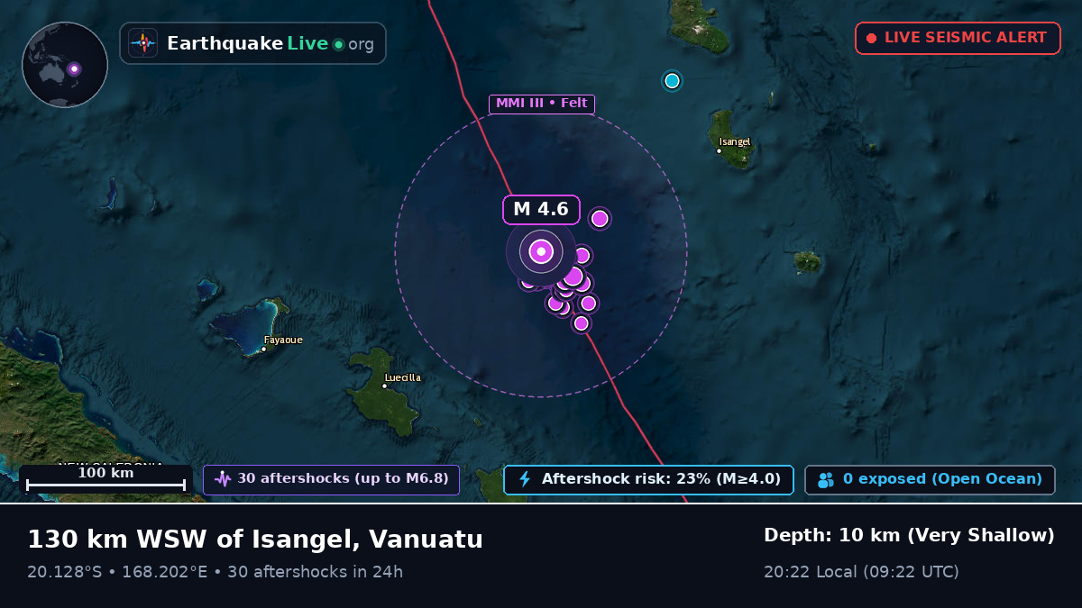 South Pacific Ocean (Vanuatu)