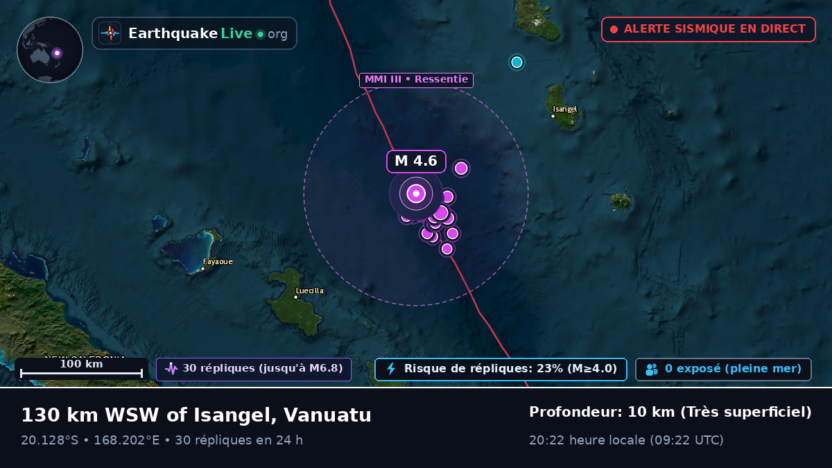 Océan Pacifique Sud (Vanuatu)