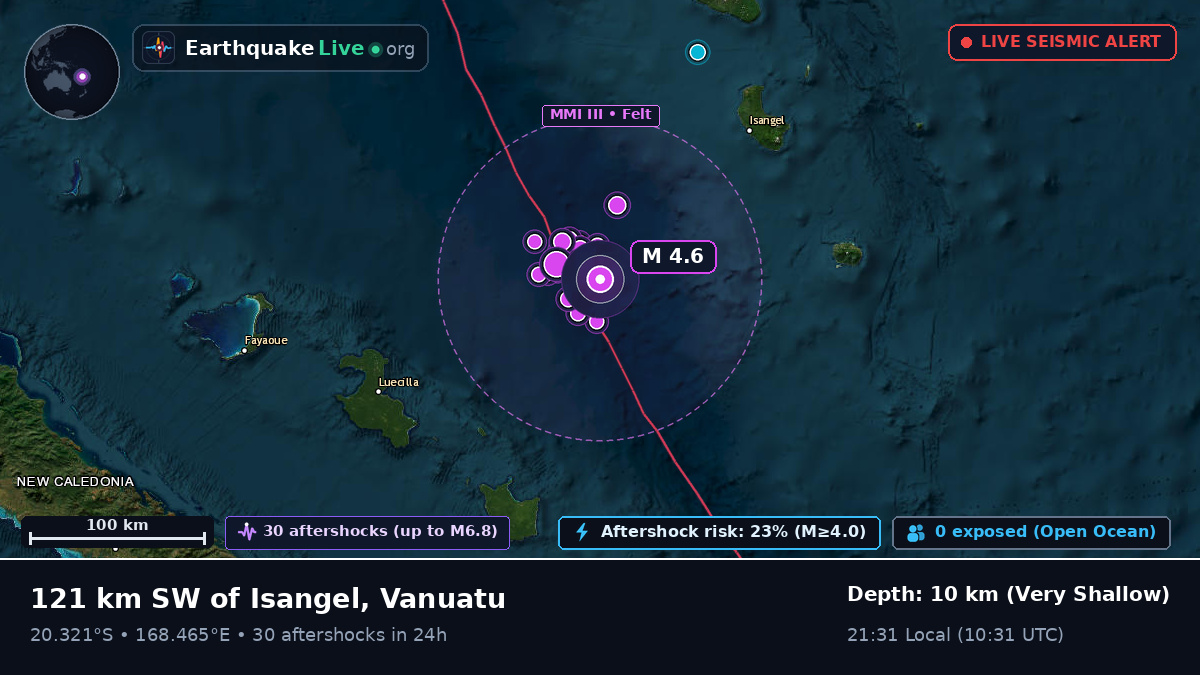 South Pacific Ocean (Vanuatu)