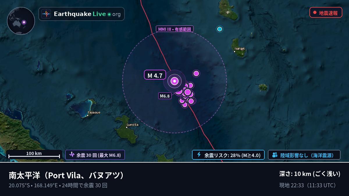 南太平洋 (バヌアツ)