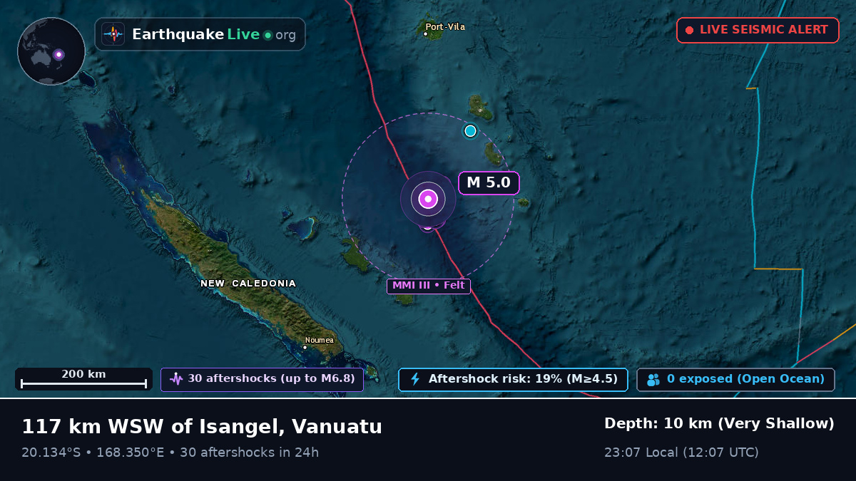 South Pacific Ocean (Vanuatu)