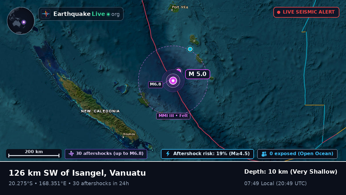 South Pacific Ocean (Vanuatu)