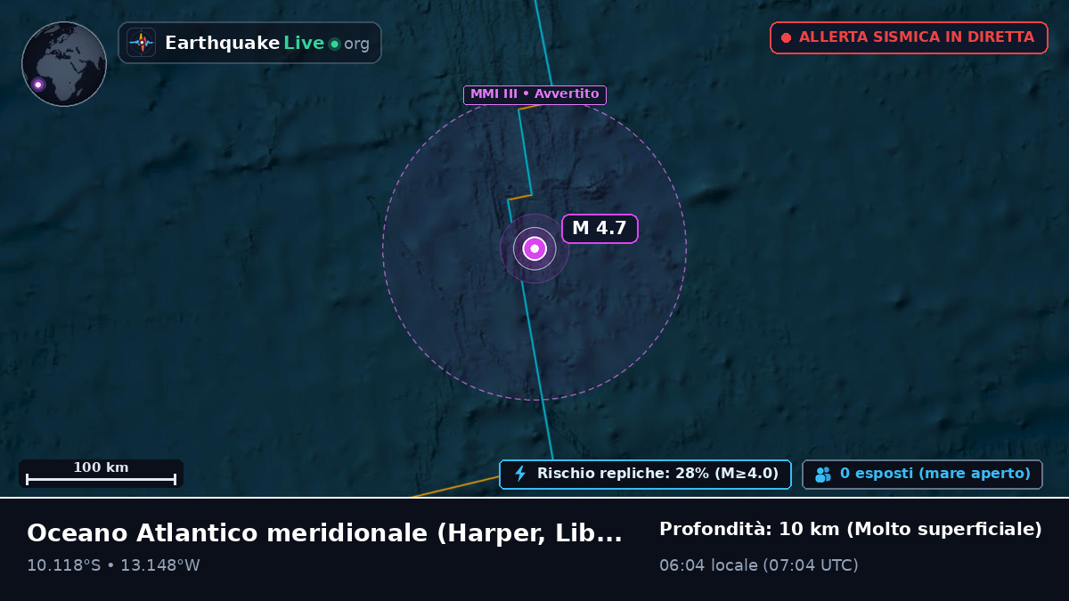 Oceano Atlantico meridionale (Liberia)