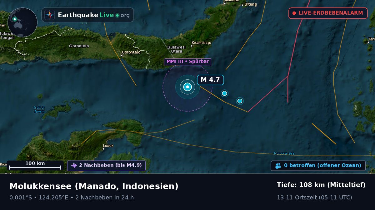 Molukkensee (Indonesien)