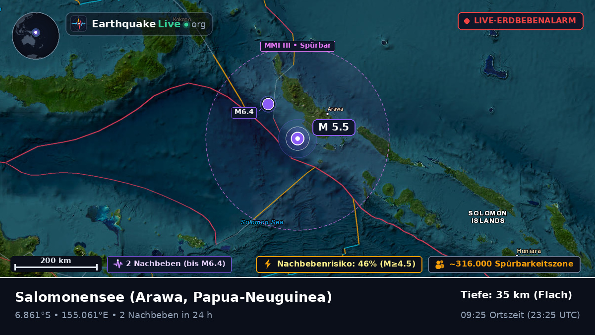 Salomonensee (Papua-Neuguinea)