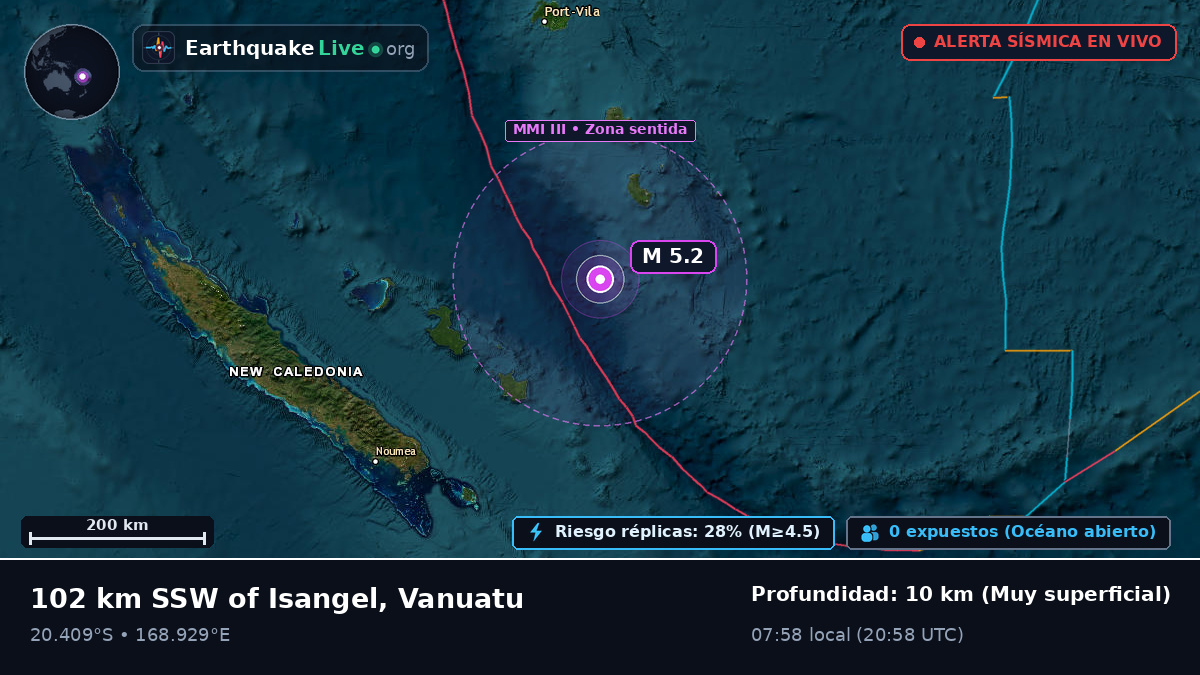 Océano Pacífico Sur (Vanuatu)
