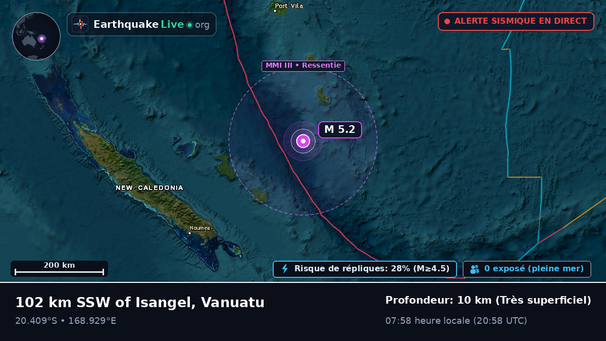 Océan Pacifique Sud (Vanuatu)