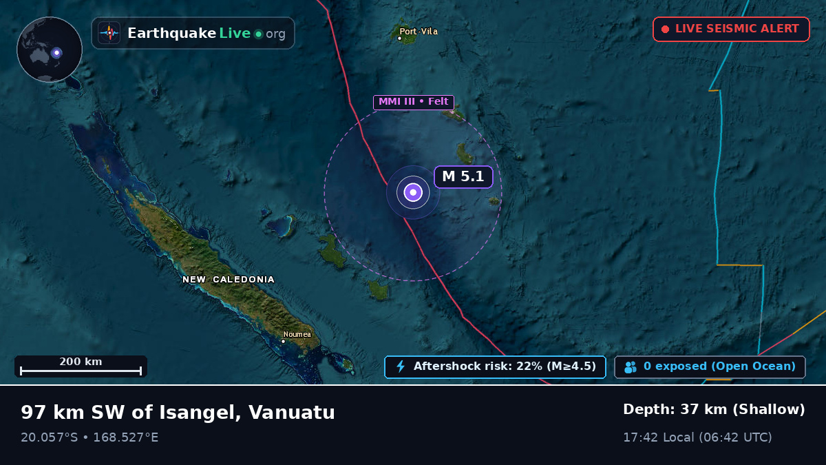 South Pacific Ocean (Vanuatu)