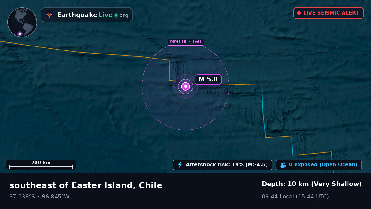 South Pacific Ocean (Chile)