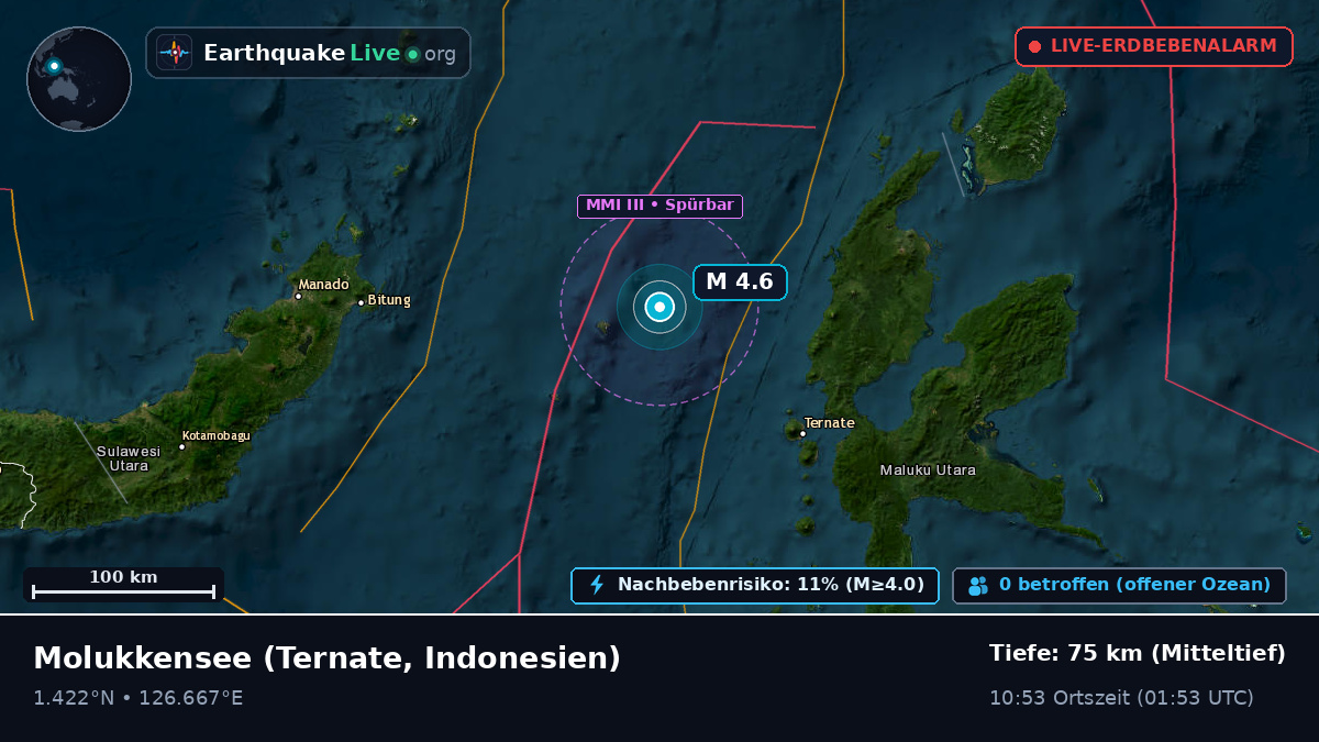 Molukkensee (Indonesien)