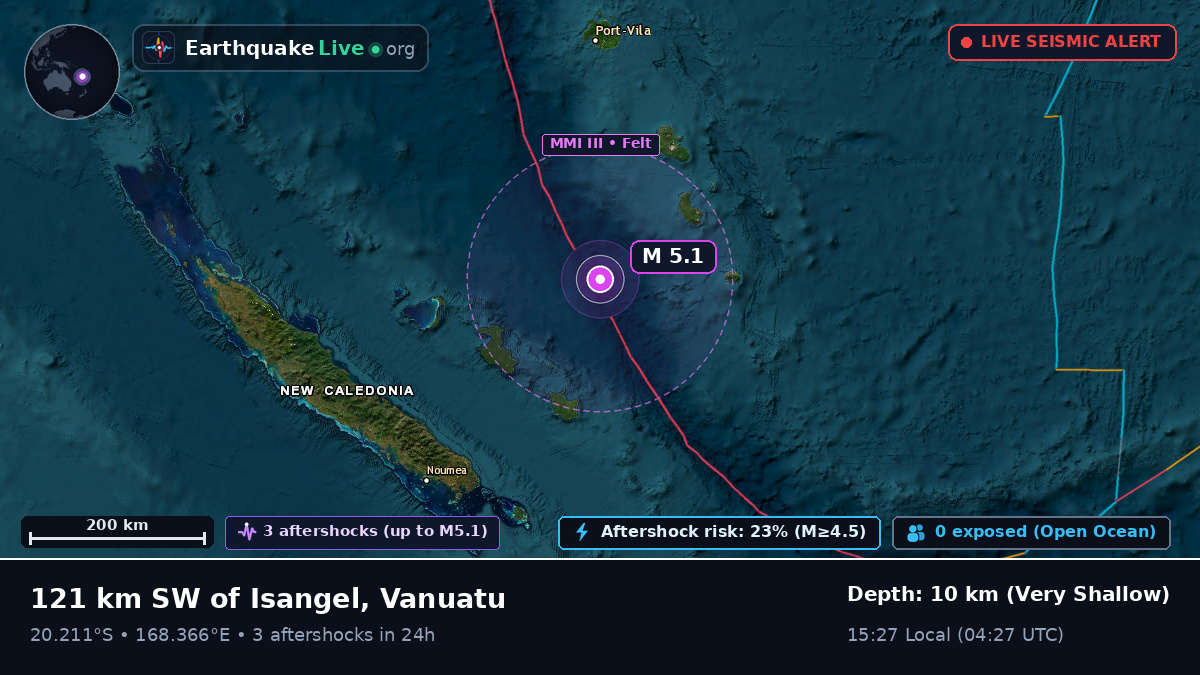 South Pacific Ocean (Vanuatu)