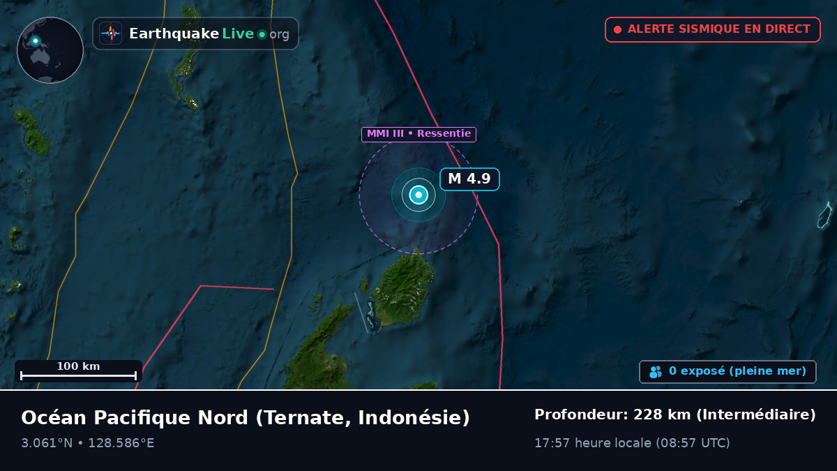 Océan Pacifique Nord (Indonésie)